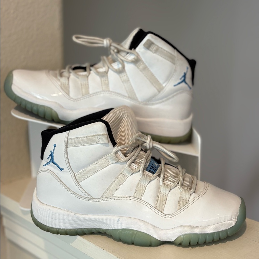 Nike Air Jordan 11 Retro BG Legend Blue 378038-117 Youth Size 5Y Womens 6.5